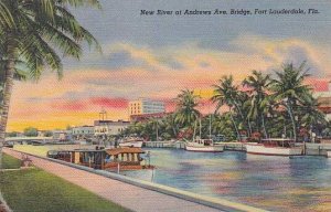 Florida Fort Lauderdale New River At Andrews Avenue Bridge