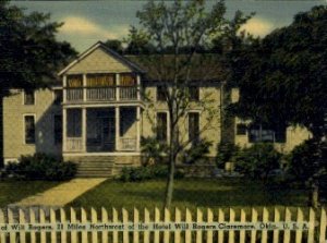 The Home of Will Rogers - Claremore, Oklahoma