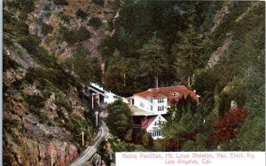 1910s Rubio Pavilion Mr. Lowe Division Los Angeles California Postcard
