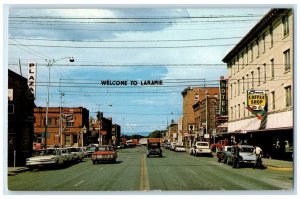 c1960s Gateway To The Snowy Range Home Of University Laramie Wyoming WY Postcard