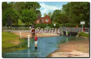 England - England - Hampshire - Brockenhurst - The Watersplash - Modern Postcard