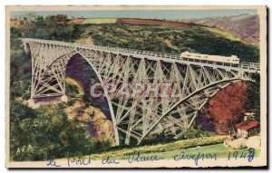 Postcard Old Bridge Viaur Viaduct of Line & # 39Albi has Rodez