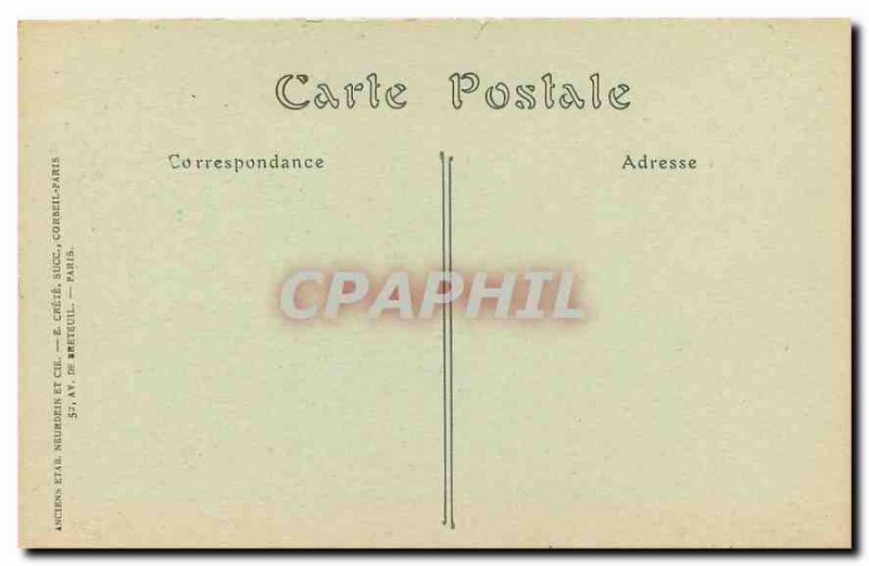 Old Postcard Caudebec en Caux Old fortification