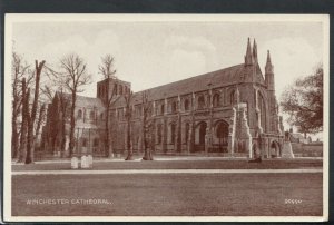 Hampshire Postcard - Winchester Cathedral   RS16315