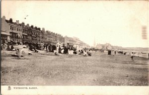 Tucks Town and City 2049 Weymouth Beach Sands Dorset Vintage Postcard G60