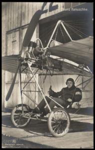 Germany Flight Pioneer Bruno Hanuschke Airplane Berliner Zeitung Rundflug  64397