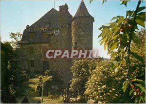 Postcard Modern Surroundings For Decazeville Aveyron Chateau de Gironde