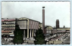 RPPC ROTTERDAM, Netherlands ~ Tinted Street Scene BUERSPLEIN ca 1940s Postcard