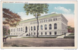 Public Library, Springfield, Massachusetts, 1910-1920s