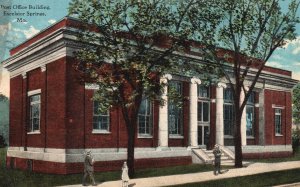 Vintage Postcard 1919 Post Office Building Landmark Excelsior Springs Missouri