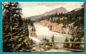 Canada, Banff - Bow Falls & Cascade Mountain  - [FG-507]