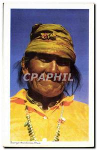 Postcard Old Man Navajo Indian Medicino