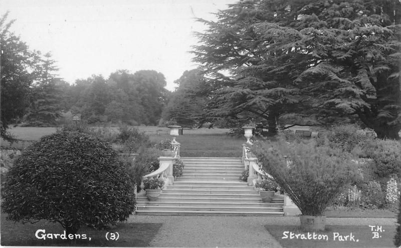 BR81780 gardens stratton park  real photo  uk hampshire