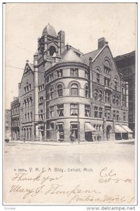 DETROIT, Michigan, PU-1906; Y. M. C. A. Building