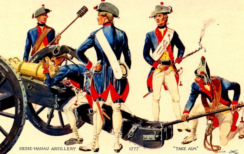 Hesse-Hanau Artillery Company, 1777