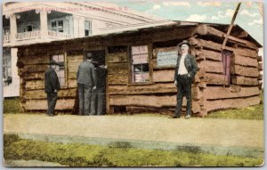 1909 Roosevelt Cabin On Ranch Grand Forks North Dakota ND Posted Postcard