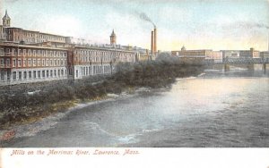 Mills on the Merrimac River in Lawrence, MA