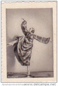 GARBATI CIGARETTE CARD FAMOUS DANCERS NO 141 GURI THORSTEINSSON