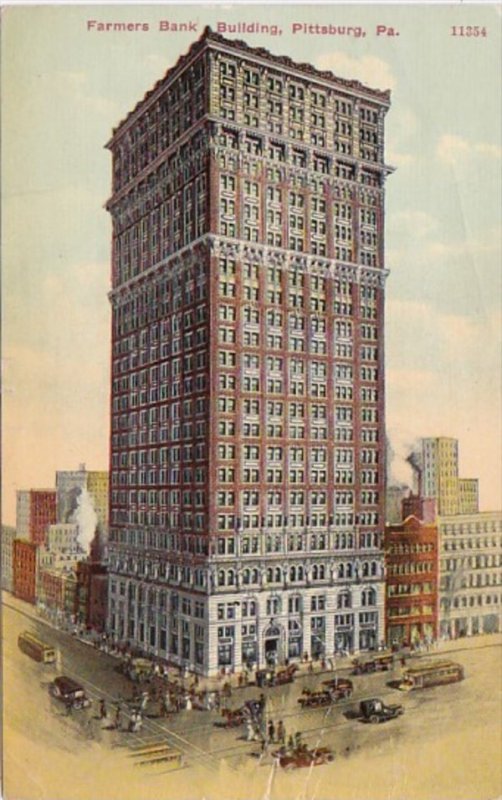 Pennsylvania Pittsburg Farmers Bank Building 1911