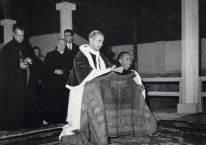 Pope Paul VI at Tabgha,Israel