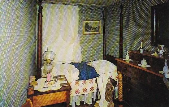 Becky Thatcher's Bedroom In Her Home In Hannibal Missouri