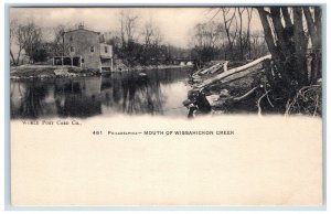 c1905 Mouth of Wissahickon Creek Philadelphia Pennsylvania PA Unposted Postcard