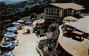 Le Perchoir Restaurant's Terrace and Gift Shop Port-au-Prince Haiti 1955 