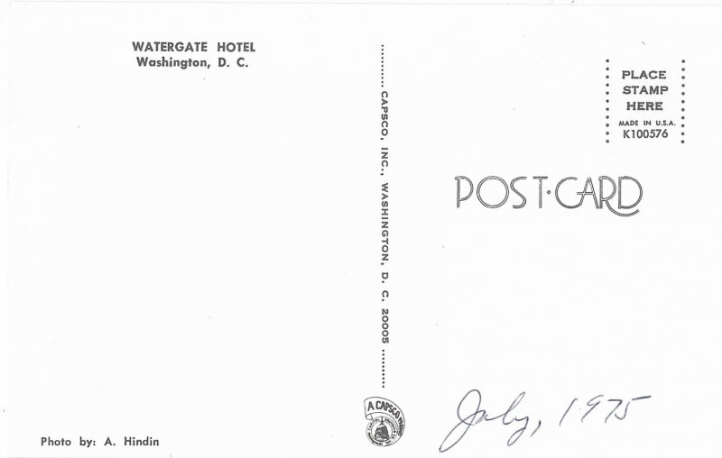 The Watergate Hotel Washington DC