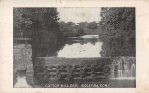 Higganum Connecituct Cotton Mill Dam Scenic View Vintage Postcard AA50640