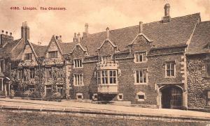 Lincoln, The Chancery, England, early sepia postcard, Unused