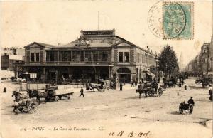 CPA PARIS La Gare de Vincennes (218703)