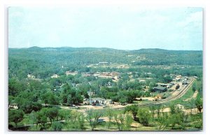 Bird's Eye View Of Branson Missouri Postcard Ozarks