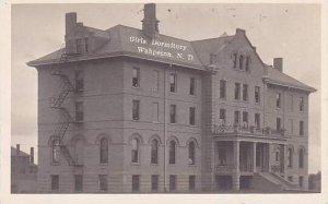 North Dakota Wahpeton Girls Dormitory Real Photo