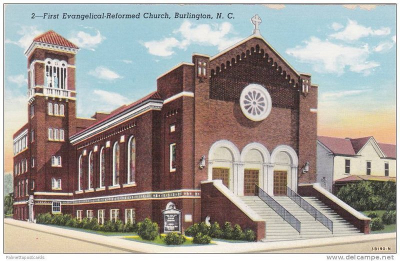 First Evangelical-Reformed Church, Burlington, North Carolina 1930-40s