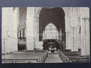 Derbyshire: Interior Ashbourne Church c1916 by A.A.Smith (N.Wells) St.John St.