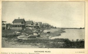 Postcard Antique View of Sachems Head in Madison, CT.   L7