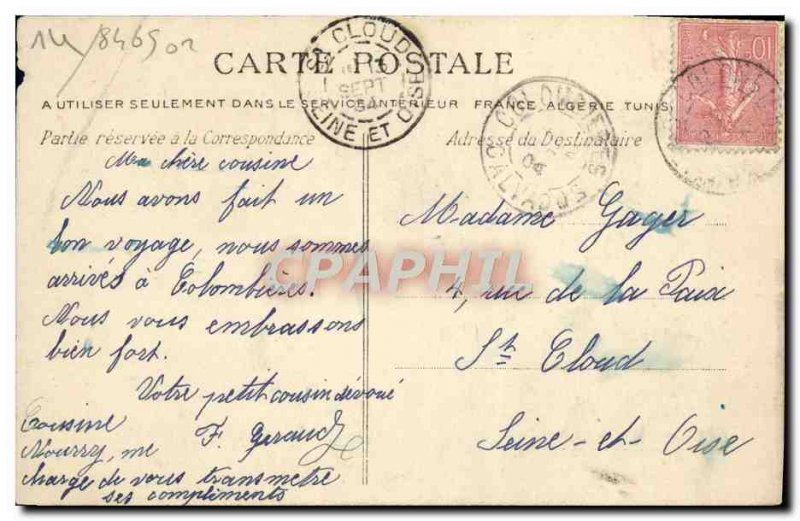 Old Postcard Honfleur Basin