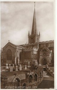 Somerset Postcard - St John The Baptist Church - Frome - Real Photo - Ref ZZ4143
