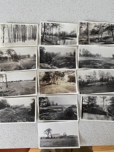 C81/ Cleveland Ohio Westwood Golf Course Rocky River RPPC Postcard Set 13 Cards