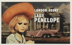 Lady Penelope London Agent Thunderbirds TV Show Credits Postcard