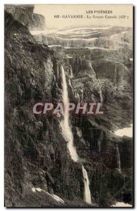 Old Postcard The Pyrenees Gavarnie La Grande Cascade