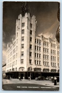 Monterrey Nuevo Leon Mexico Postcard Hotel Monterrey 1955 Posted RPPC Photo