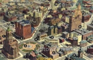 Downtown in Buffalo, New York