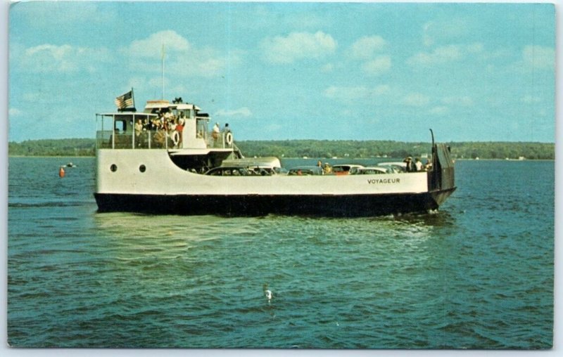 Postcard - Voyageur, Washington Island Ferry - Wisconsin 