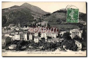 Postcard Old Amelie les Bains Vue Generale