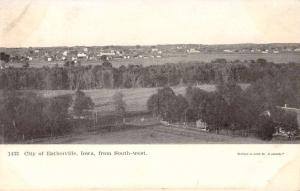 Estherville Iowa Birdseye View Of City Antique Postcard K94002