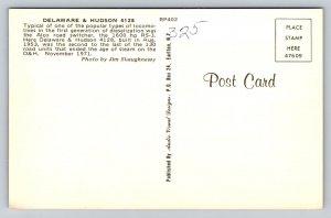 Delaware & Hudson  #4128  Railroad   Postcard