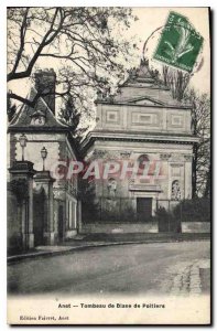 Old Postcard Tomb of Anet Diana Poltiere