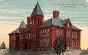 H82/ Mt Pleasant Pennsylvania Postcard c1910 Third Ward Public School 144