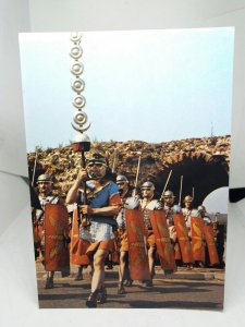 Roman Legionaries Ermine Sreet Guard Balkerne Gate Colchester Essex Vtg Postcard